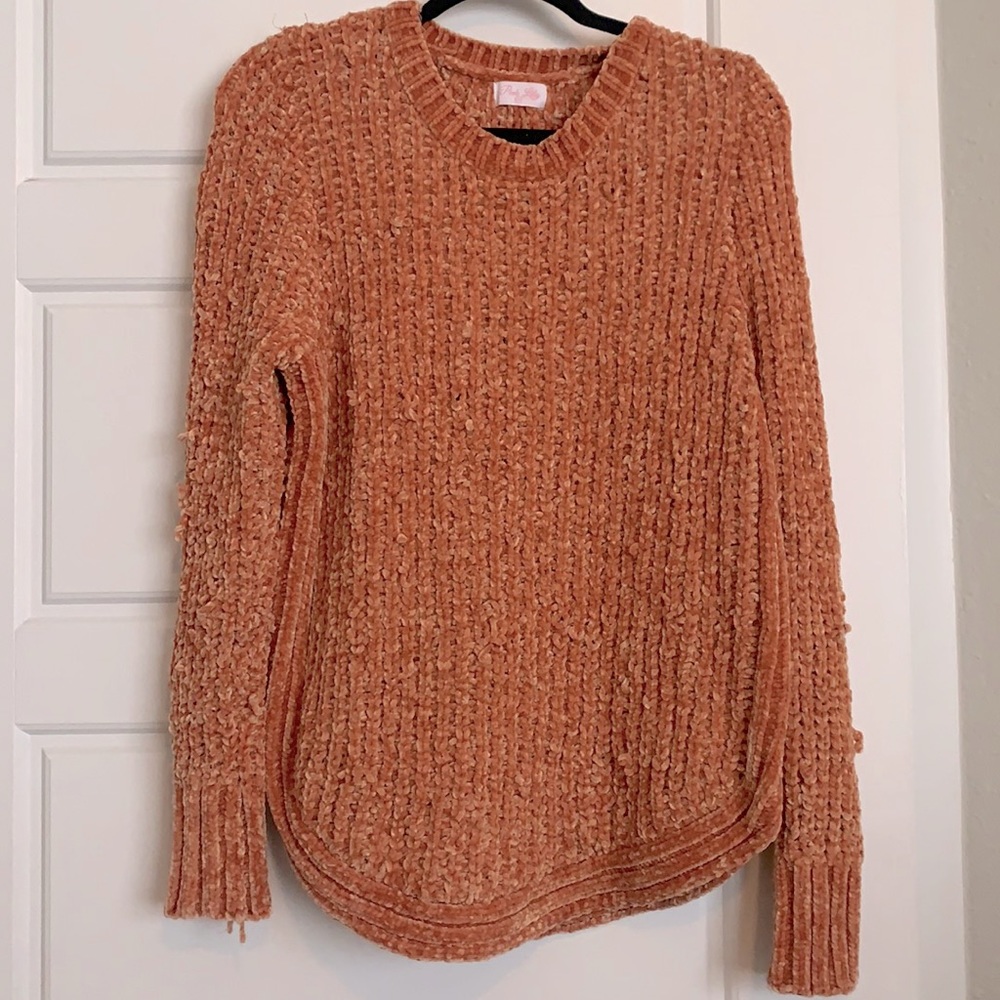 Pink Lily super soft knit sweater. S/M size.